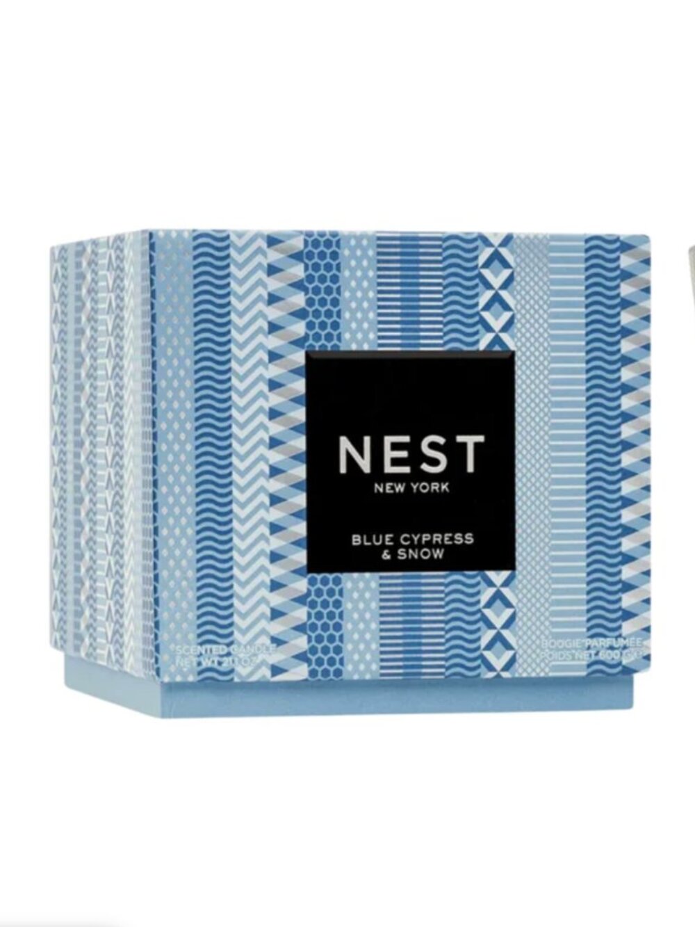 Nest New York Blue Cypress & Snow 3-Wick Candle